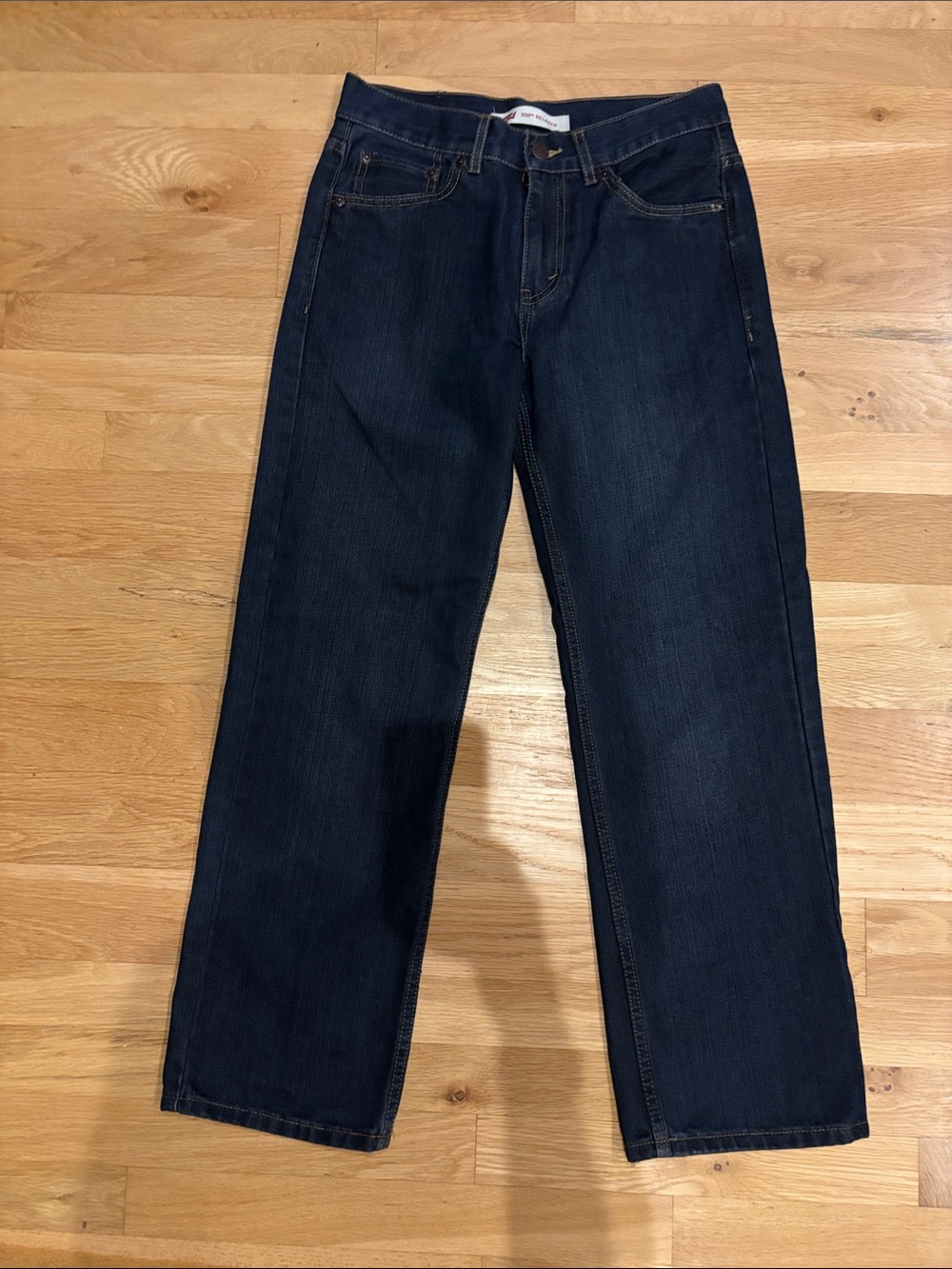 Levi’s 550 Relaxed Fit 28x28 Dark Denim Boot/Straight Leg